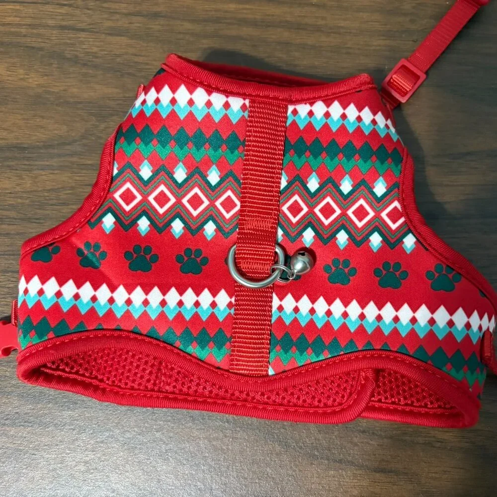 Merry & Bright Cat Comfort Harness & Leash